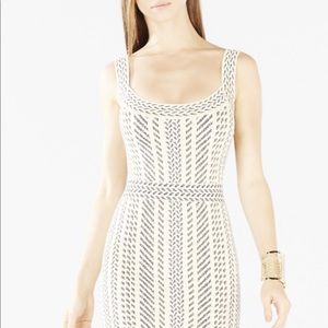 BCBGMaxAzria 'Aleena' Dress in Cream